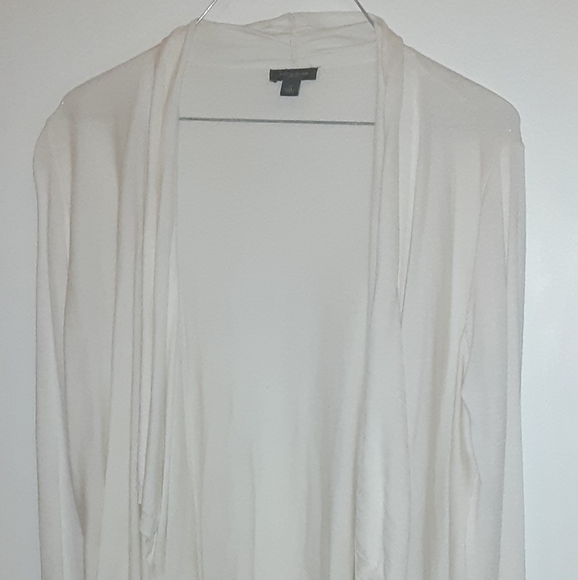 Ann Taylor White Flowy Cardigan - Picture 5 of 7